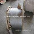 6x7+FC bright galvanized wire rope steel